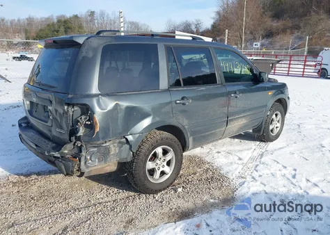 2006 Honda Pilot Ex-L z USA, uszkodzony, nr VIN 2HKYF18746H532422